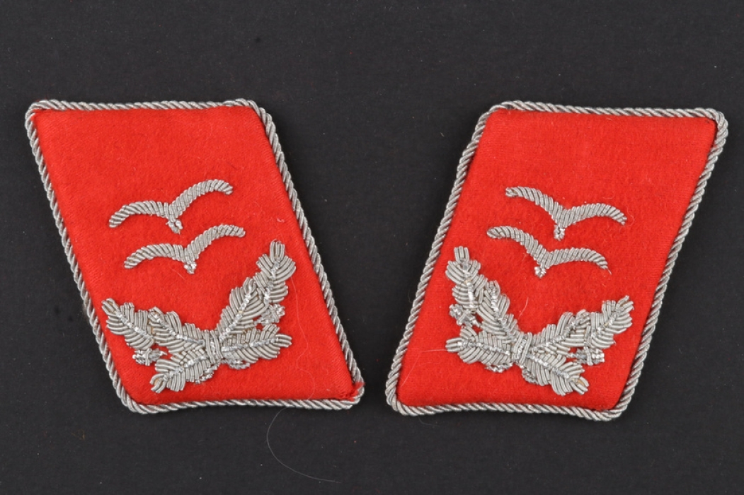 Luftwaffe Flak Collar Patch Pair - Oberleutnant