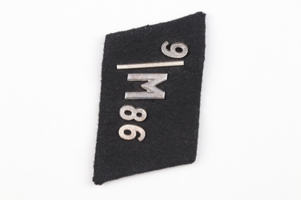 NSKK Motorstandarte 9/M86 München collar tab