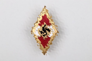 HJ membership badge in gold - M1/49 numbered