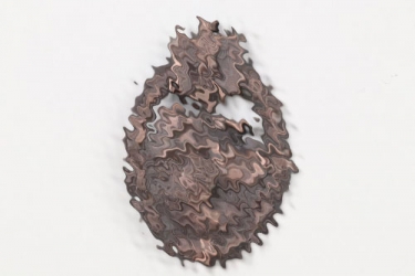 Tank Assault Badge in bronze - Deumer