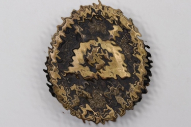 Wound Badge in black on screw-back