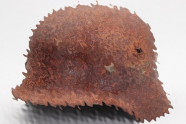 Found at 2400 altitude - Luftwaffe M35 helmet (1)