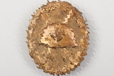 Wound Badge in gold - tombak