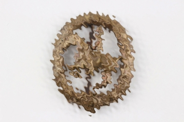 German Horseman's Badge in bronze - Lauer