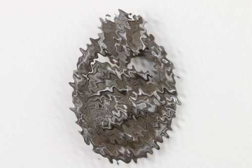 Tank Assault Badge in bronze - hollow 