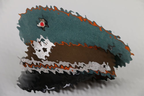 Third Reich Gendarmerie EM/NCO visor cap 