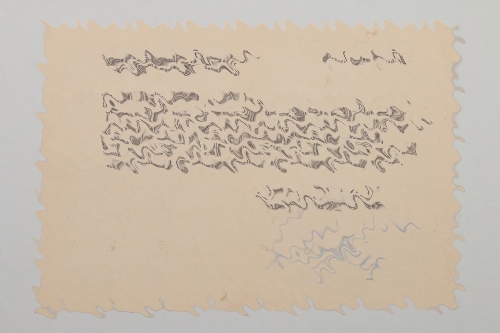 Herbert Gille - signed letter