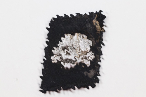 Waffen-SS Totenkopf officer's collar tab (vertical)