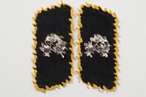 Heer Panzernachrichten collar tabs EM/NCO