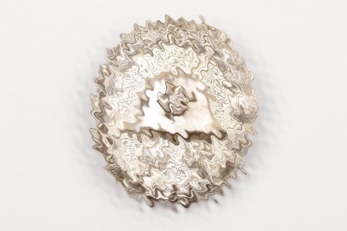 1st pattern Wound Badge in silver - hollow