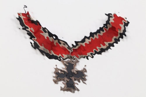 1939 Iron Cross 2nd Class worn as Knight's Cross