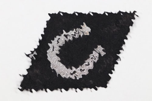 Waffen-SS officer's farrier sleeve badge