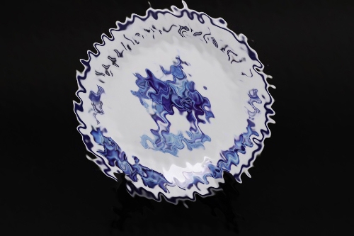 1940 Kavallerie Rgt.4 porcelain plate - Meissen