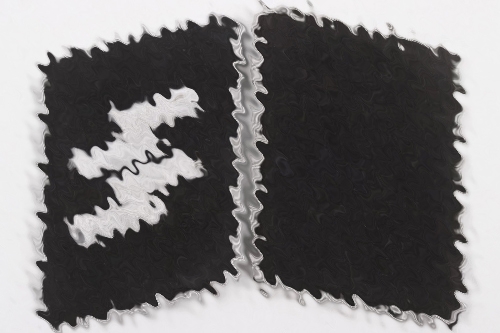 Waffen-SS officer's collar tabs