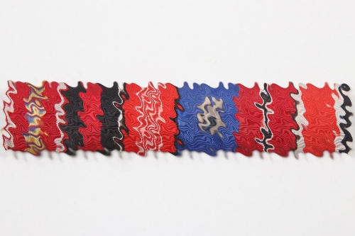 Waffen-SS 6-place ribbon bar