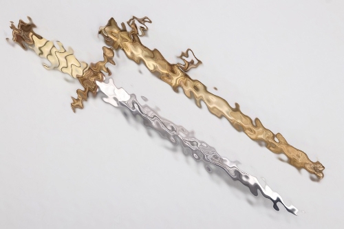 Kriegsmarine officer's dagger with hangers - Hörster