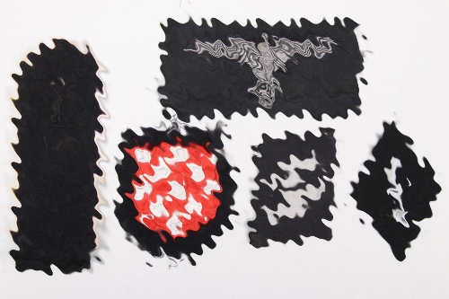 5 + Waffen-SS insignia