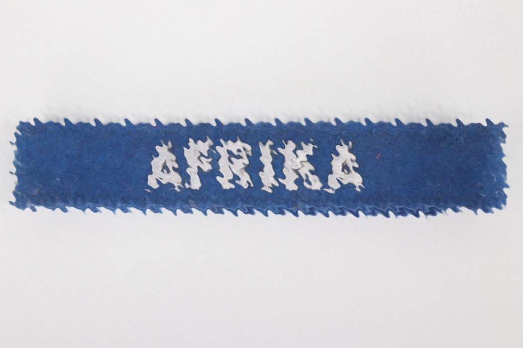 Luftwaffe "AFRIKA" officer's cuff title