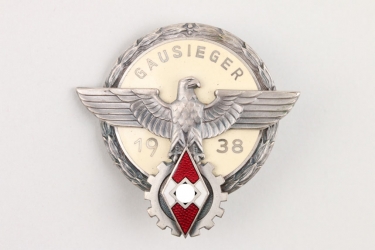 1938 Gausieger Badge - Brehmer