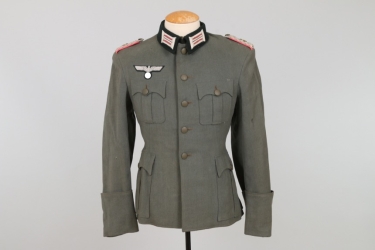 Heer Panzerjäger field tunic for a Major 