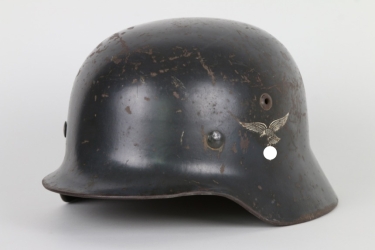 Luftwaffe M35 double decal helmet - ET64 