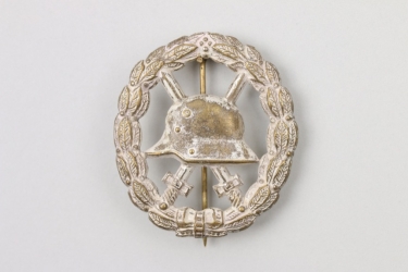 WW1 Wound Badge in silver - cut out