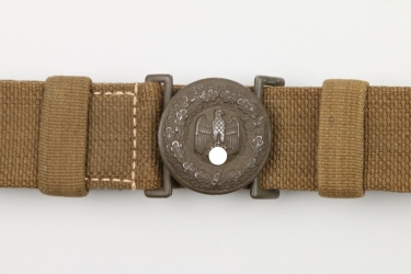 Heer tropical officer's buckle & belt