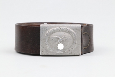 Luftwaffe field buckle & belt - FKO 1937