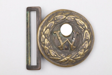 Freikorps Wehrwolf officer's buckle