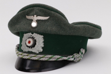 Third Reich custom official's visor cap - RFM