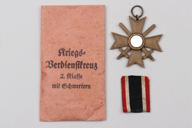 1939 War Merit Cross 2nd Class with swords in bag