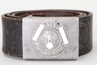 Heer EM/NCO field belt and buckle - R.S.&S.