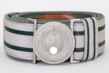 Heer officer's brocade belt & buckle