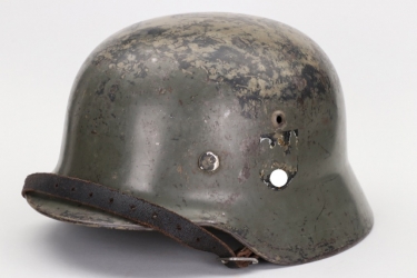 Heer M35 double decal helmet - ET66