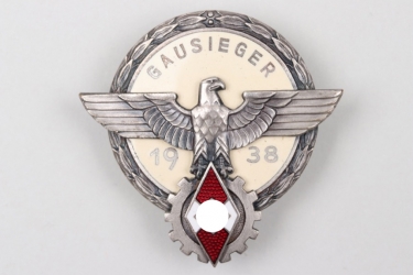 1938 Gausieger Badge - Brehmer