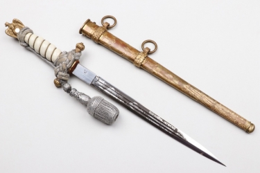 Kriegsmarine officer's dagger with portepee - Eickhorn