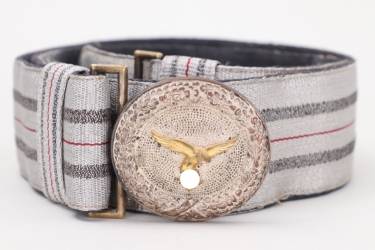 Luftwaffe officer's brocade belt and buckle