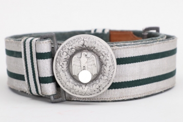 Heer officer's parade belt & buckle