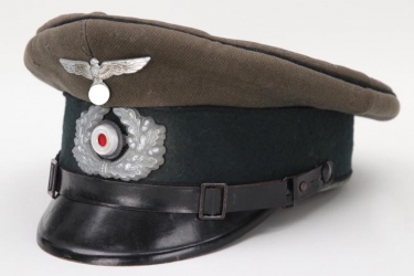 Heer Pionier EM/NCO visor cap - Herbert Herbst