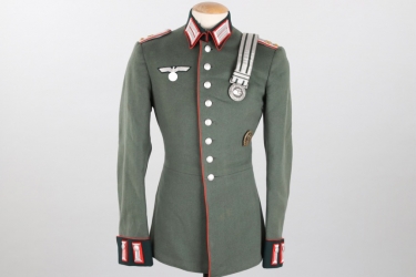 Heer Art.Rgt.103 parade tunic & belt to Olt. Zanleck