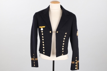 Kriegsmarine parade tunic to Maat Schubäus