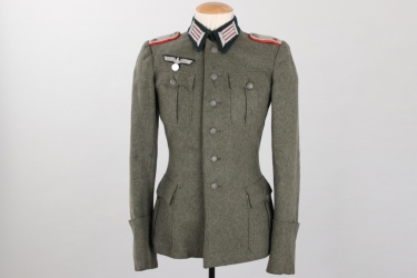 Heer Artillerie 4-pocket field tunic - Oberleutnant