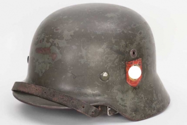 Waffen-SS M35 double decal helmet - ET64