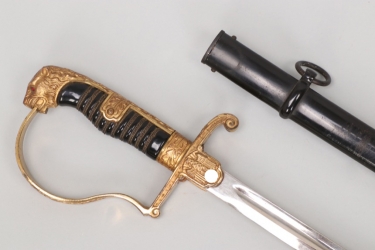 Heer panther head officer's sabre - Eickhorn