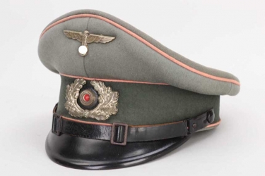 Heer Panzer visor cap - EM/NCO