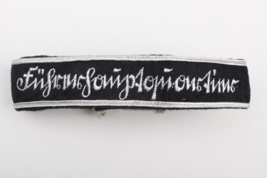 Lt. Pöhlmann - Führerhauptquartier officer's cuff title