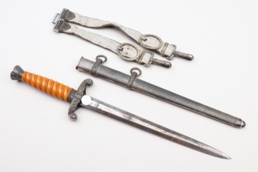 Heer officer's dagger with hangers - Alcoso