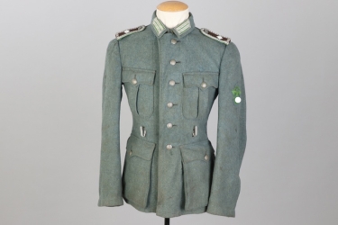 Third Reich M41 "1944" police tunic - Zugwachtmeister Huhn