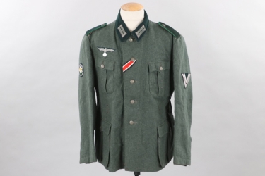 Heer M36 Gebirgsjäger field tunic - Obergefreiter