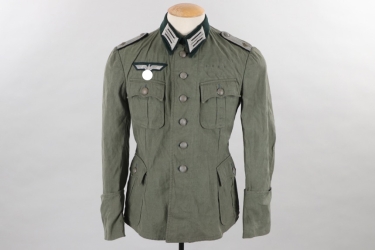 Heer Btl.5 Pionier "South Front" field tunic - Oberleutnant